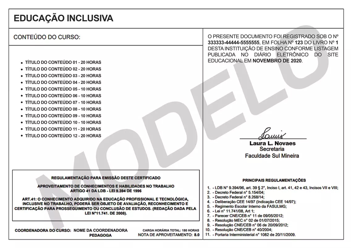 Curso Grátis Online - Certificado FasulMG